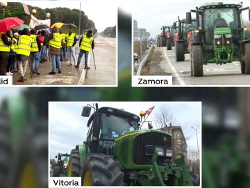 Protestas de los agricultores