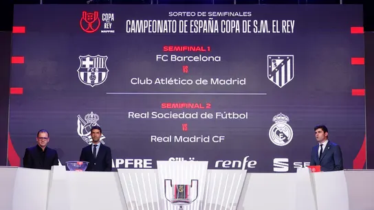 Sorteo de las semifinales de Copa del Rey 2024-25 Sorteo de las semifinales de Copa del Rey 2024-25