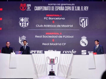 Sorteo de las semifinales de Copa del Rey 2024-25