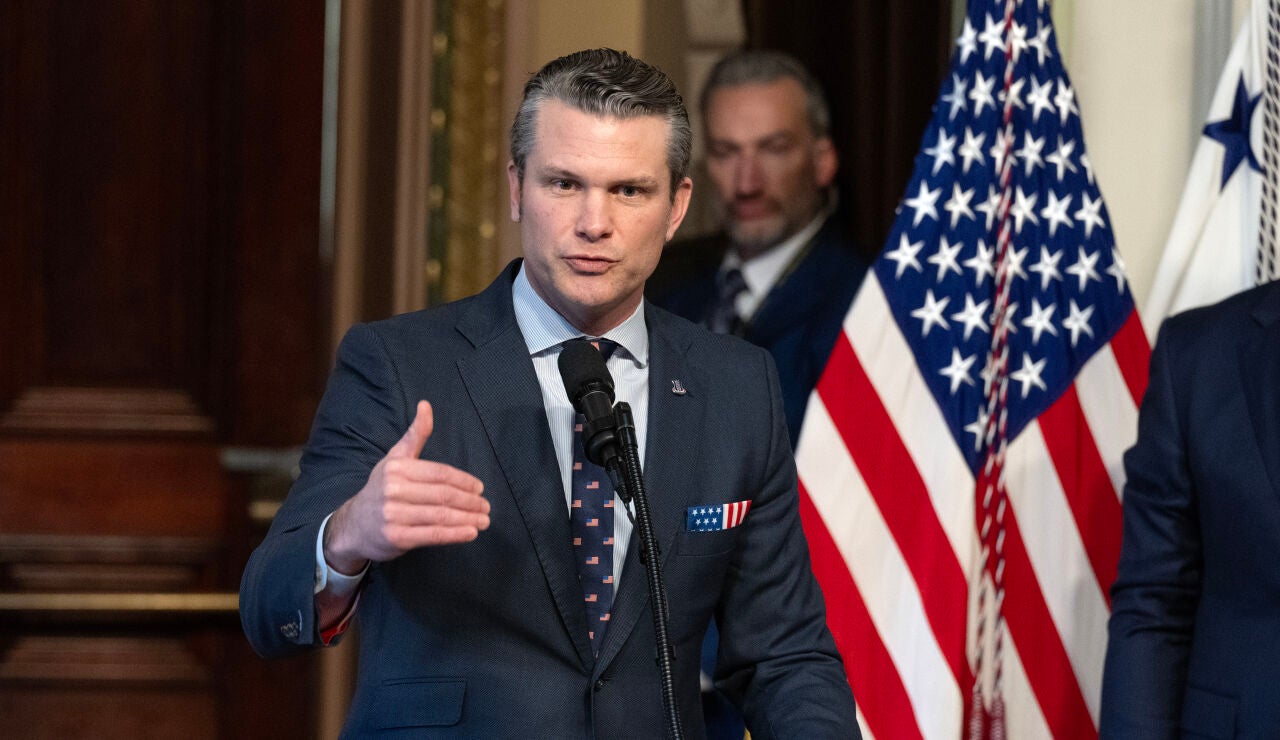 El secretario de Defensa de EEUU, Pete Hegseth