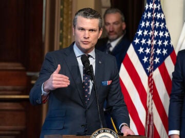 El secretario de Defensa de EEUU, Pete Hegseth