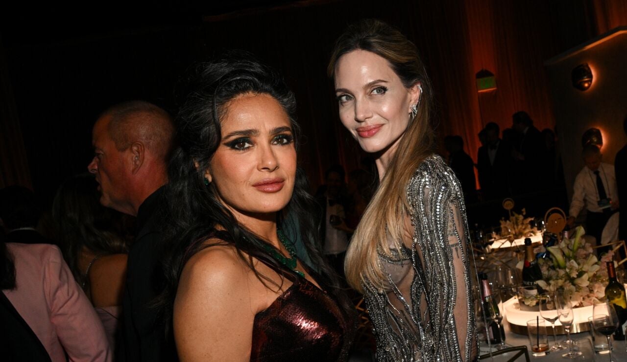 Salma Hayek y Angelina Jolie