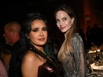 Salma Hayek y Angelina Jolie Salma Hayek y Angelina Jolie