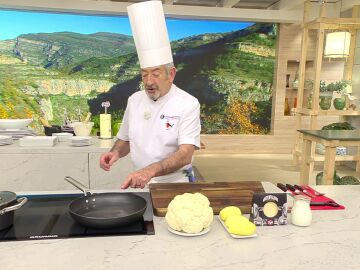 El truco de Arguiñano para anular el olor de la coliflor durante la cocción