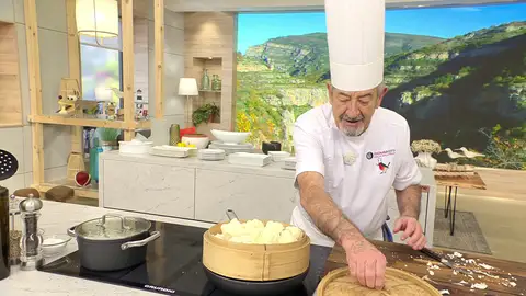 Cocina la coliflor al vapor Cocina la coliflor al vapor