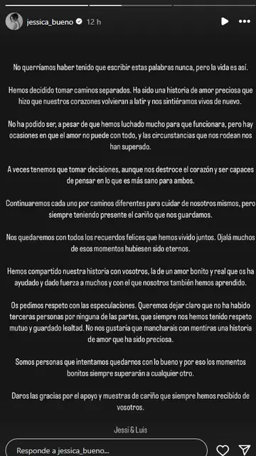 Historia de @jessica_bueno Historia de @jessica_bueno