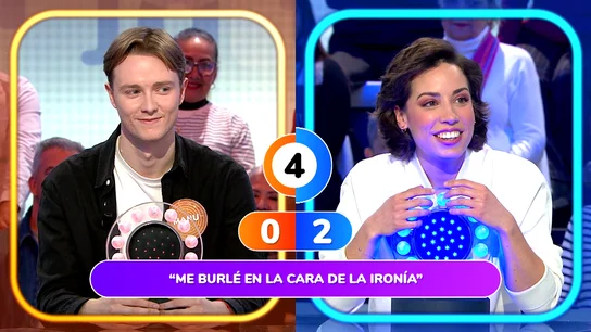 Rosa, como nunca en Pasapalabra: aparca su timidez para cantar animada por Melendi Rosa, como nunca en Pasapalabra: aparca su timidez para cantar animada por Melendi