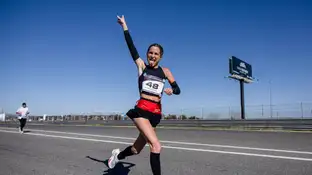 La atleta navarra Verdeliss La atleta navarra Verdeliss