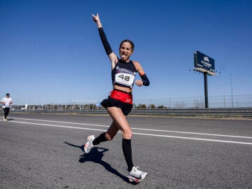 La atleta navarra Verdeliss