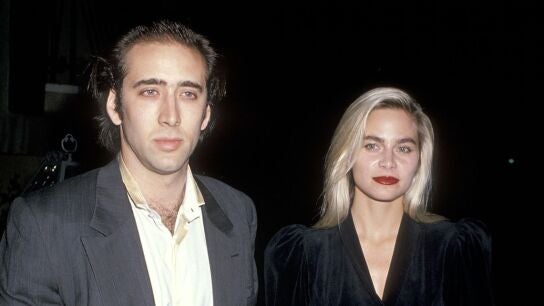 Nicolas Cage y Christina Fulton