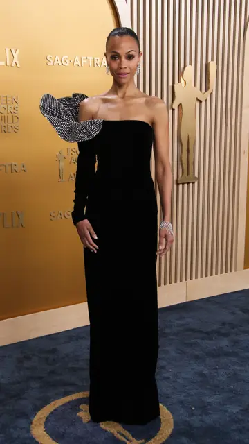 Zoe Saldaña en los SAG Awards 2025 Zoe Saldaña en los SAG Awards 2025