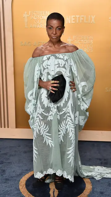 Adjoa Andoh en los SAG Awards 2025 Adjoa Andoh en los SAG Awards 2025
