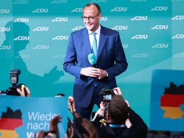 El conservador Friedrich Merz, de la Unión Cristianodemócrata (CDU)