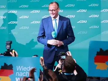 El conservador Friedrich Merz, de la Unión Cristianodemócrata (CDU) El conservador Friedrich Merz, de la Unión Cristianodemócrata (CDU)