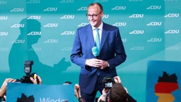 El conservador Friedrich Merz, de la Unión Cristianodemócrata (CDU)