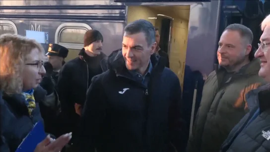 Pedro Sánchez en Kiev para participar en la Cumbre Internacional Antena3 Noticias