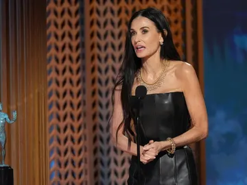 Demi Moore en su discurso en los SAG Demi Moore en su discurso en los SAG