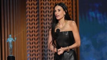 Demi Moore en su discurso en los SAG