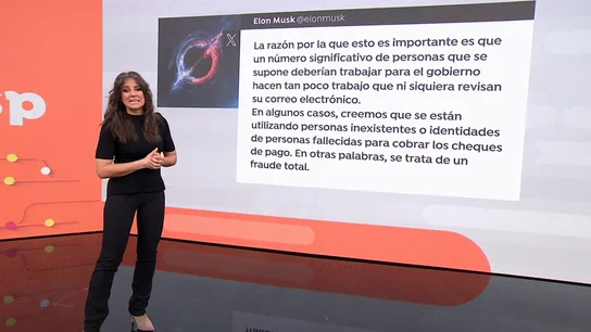 Lorena García en Espejo Público. Lorena García en Espejo Público.