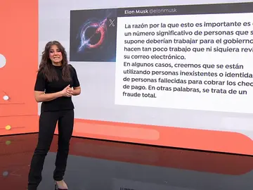 Lorena García en Espejo Público. Lorena García en Espejo Público.