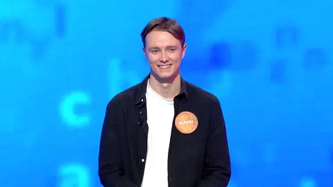 El poema de Manu que emociona a los invitados de Pasapalabra: “Me rindo a vuestra mercé” El poema de Manu que emociona a los invitados de Pasapalabra: “Me rindo a vuestra mercé”