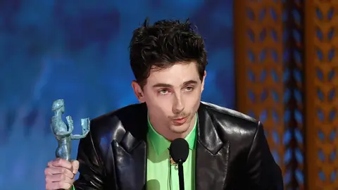 Timothée Chalamet, mejor actor por A Complete Unknown Timothée Chalamet, mejor actor por A Complete Unknown