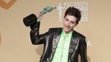 Timothée Chalamet gana el SAG Award