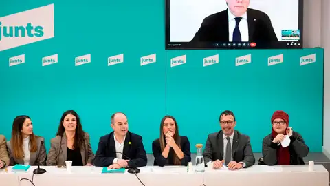 La reunión de la ejecutiva nacional de Junts La reunión de la ejecutiva nacional de Junts