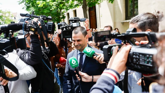 La pareja de Isabel Díaz Ayuso. La pareja de Isabel Díaz Ayuso.
