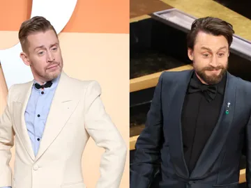 Macaulay Culkin y Kieran Culkin en la noche de los Oscar Macaulay Culkin y Kieran Culkin en la noche de los Oscar