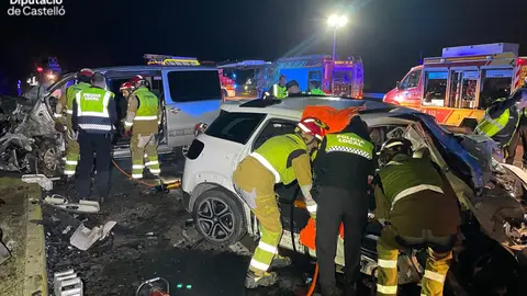 Fallecen tres personas en un accidente en la Vall d'Uixó Fallecen tres personas en un accidente en la Vall d'Uixó