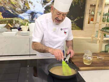 Salsa gravy para acompañar la carne, de Karlos Arguiñano: "La clave está en fundir la mantequilla"