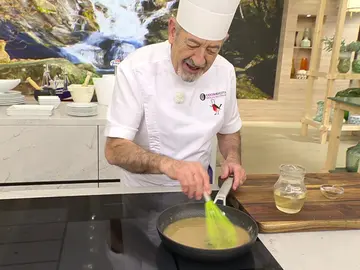 Salsa gravy para acompañar la carne, de Karlos Arguiñano: "La clave está en fundir la mantequilla" Salsa gravy para acompañar la carne, de Karlos Arguiñano: "La clave está en fundir la mantequilla"