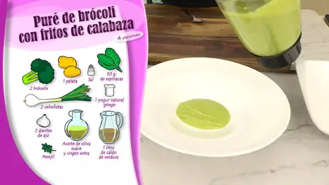 Ingredientes Puré de brócoli Ingredientes Puré de brócoli