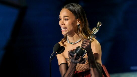 Zoe Salda&ntilde;a, Oscar a mejor actriz de reparto por Emilia P&eacute;rez