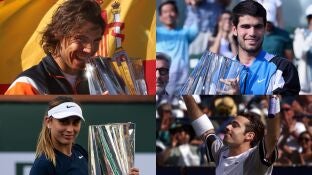 Algunos tenistas espa&ntilde;oles campeones en Indian Wells