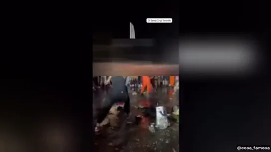 El vídeo de la pelea en el Carnaval de Santa Cruz de Tenerife El vídeo de la pelea en el Carnaval de Santa Cruz de Tenerife