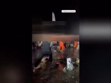 El vídeo de la pelea en el Carnaval de Santa Cruz de Tenerife 