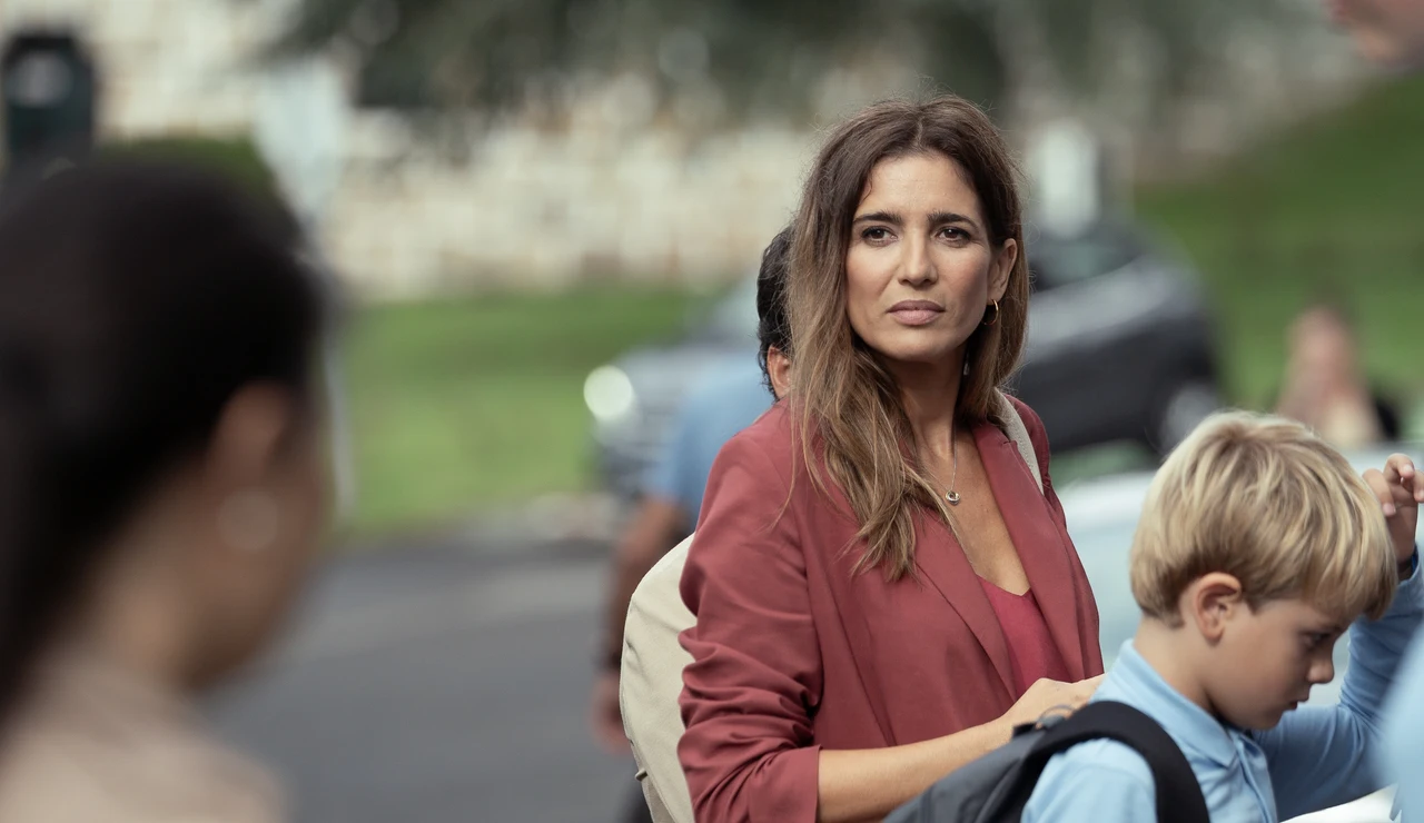 Lucía Jiménez interpreta a Esther en Ángela, una mujer "fuerte decidida y muy segura de sí misma"