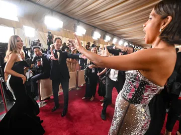 Halle Berry y Adrien Brody en los Oscar 2025 Halle Berry y Adrien Brody en los Oscar 2025