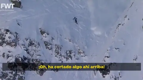 Simon Perraudin Es Sorprendido por una alud en Plena Competiciación Simon Perraudin Es Sorprendido por una alud en Plena Competiciación