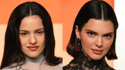Rosalía y Kendall Jenner en la fiesta Vanity Fair de los Oscar 2025 Rosalía y Kendall Jenner en la fiesta Vanity Fair de los Oscar 2025