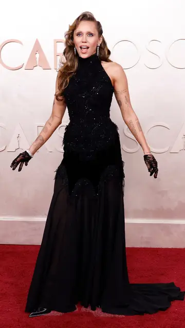 Miley Cyrus, en los Premios Oscar 2025 Miley Cyrus, en los Premios Oscar 2025
