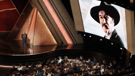 Morgan Freeman en el In Memoriam de los Oscar