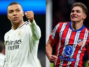Mbappé y Julián Álvarez