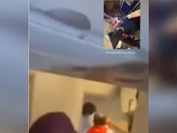 Pánico a bordo de un avión Pánico a bordo de un avión