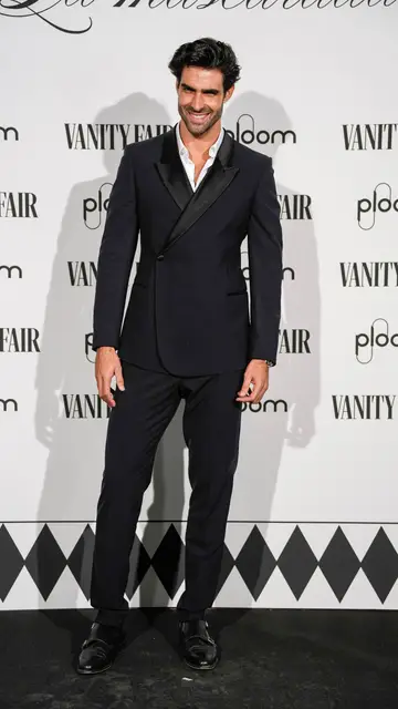 Juan Betancourt en un evento de Vanity Fair Juan Betancourt en un evento de Vanity Fair