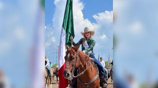 Muere a los 20 a&ntilde;os Valeria Mireles conocida como la Reina del Rodeo de M&eacute;xico en un accidente de tr&aacute;fico 