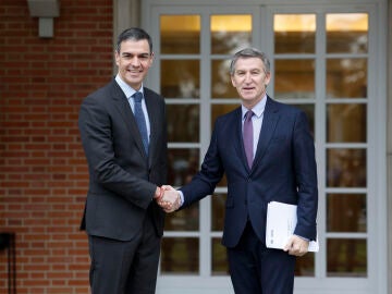 Pedro Sánchez y Alberto Núñez Feijóo 