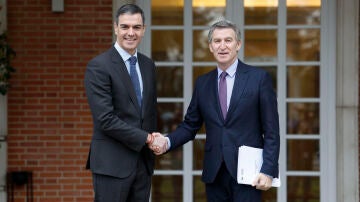 Pedro Sánchez y Alberto Núñez Feijóo 